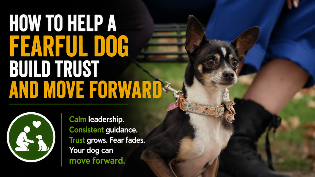 How to Help a Fearful Dog Build Trust and Move Forward