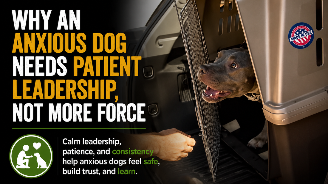 Why an Anxious Dog Needs Patient Leadership, Not More Force