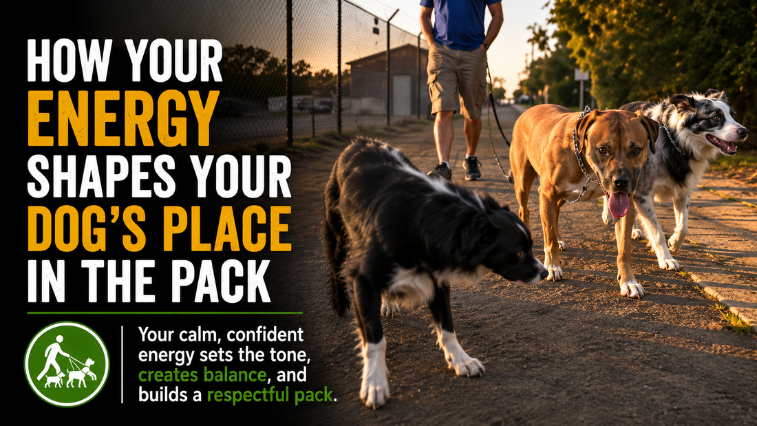 How Your Energy Shapes Your Dog’s Place in the Pack