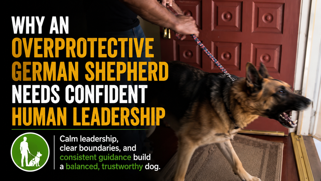 Why an Overprotective German Shepherd Needs Confident Human Leadership