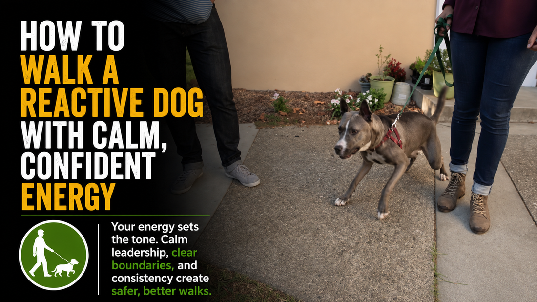 How to Walk a Reactive Dog With Calm, Confident Energy