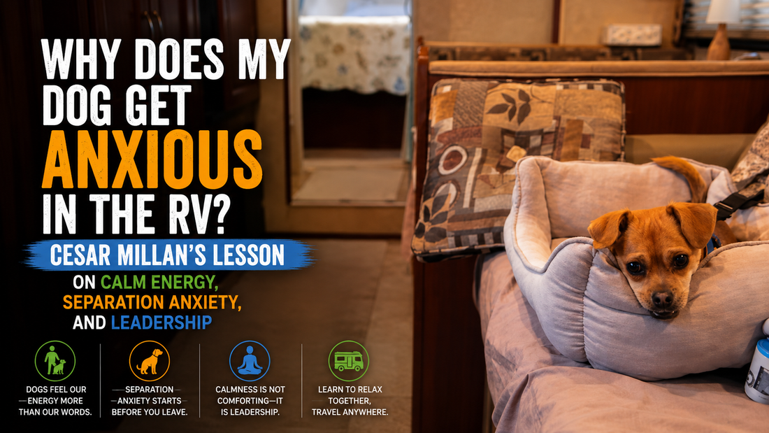 Why Does My Dog Get Anxious in the RV? Cesar Millan’s Lesson on Calm Energy, Separation Anxiety, and Leadership