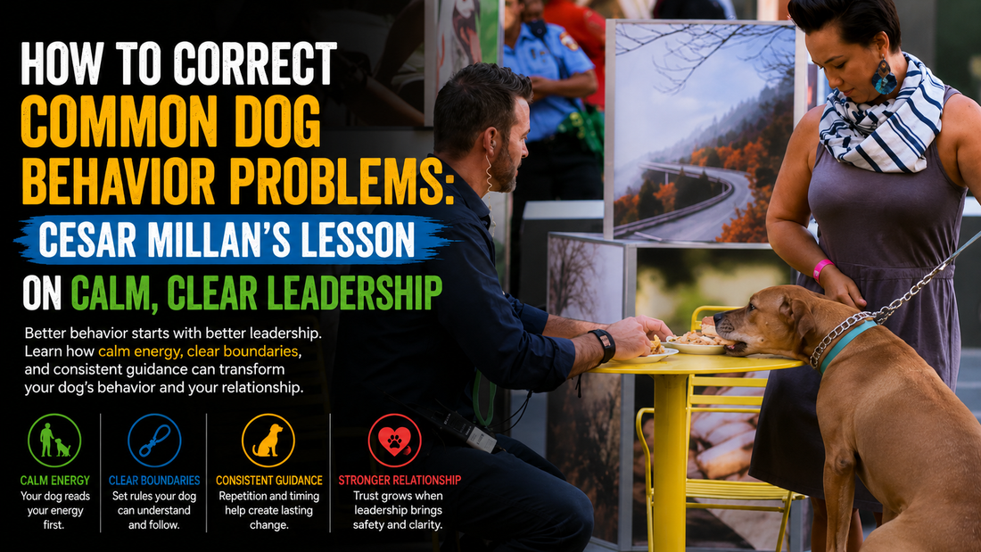 How to Correct Common Dog Behavior Problems: Cesar Millan’s Lesson on Calm, Clear Leadership