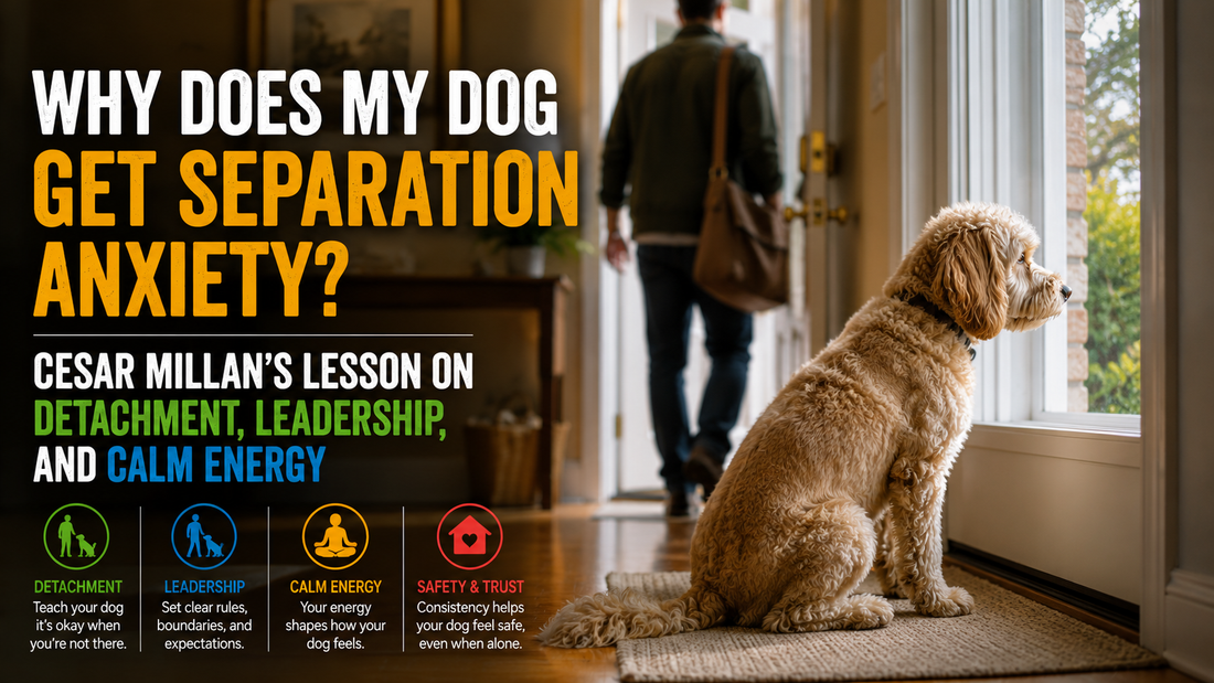 Why Does My Dog Get Separation Anxiety? Cesar Millan’s Lesson on Detachment, Leadership, and Calm Energy