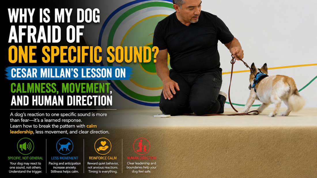 Why Is My Dog Afraid of One Specific Sound? Cesar Millan’s Lesson on Calmness, Movement, and Human Direction