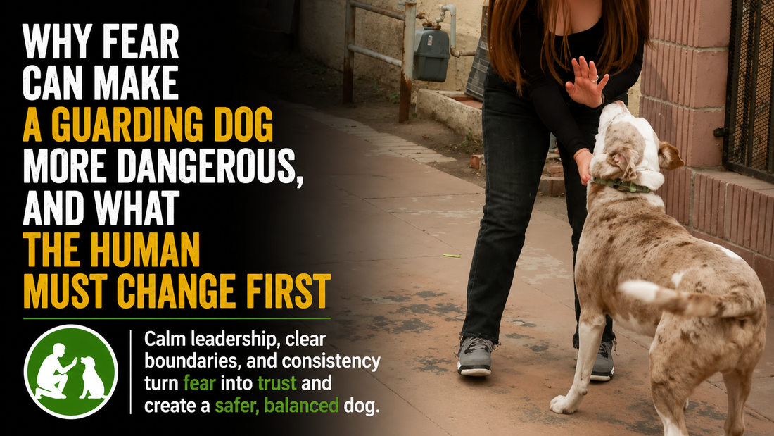Why Fear Can Make a Guarding Dog More Dangerous, and What the Human Must Change First