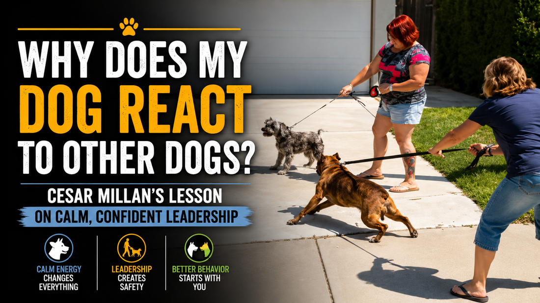 Why Does My Dog React to Other Dogs? Cesar Millan’s Lesson on Calm, Confident Leadership