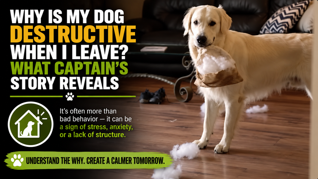 Why Is My Dog Destructive When I Leave? What Captain’s Story Reveals