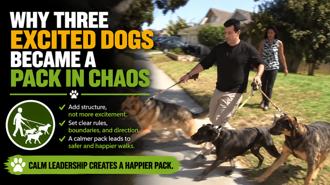 Why Three Excited Dogs Became a Pack in Chaos