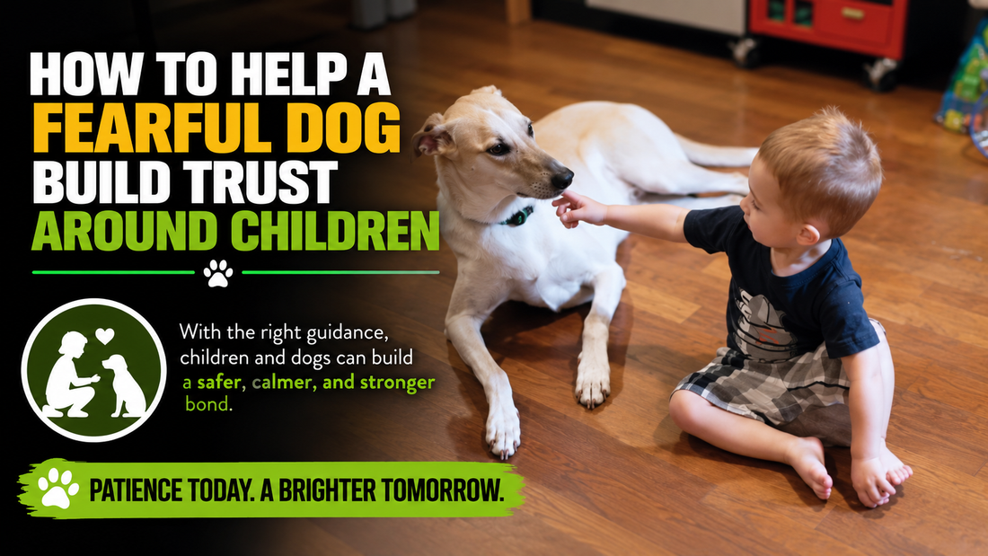 How to Help a Fearful Dog Build Trust Around Children