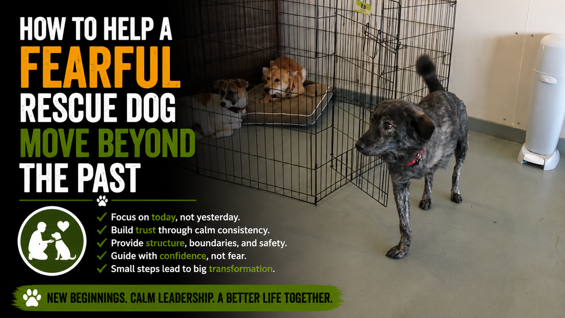 How to Help a Fearful Rescue Dog Move Beyond the Past