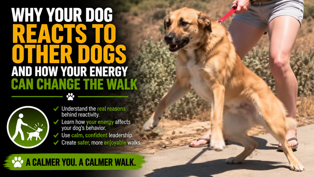 Why Your Dog Reacts to Other Dogs and How Your Energy Can Change the Walk