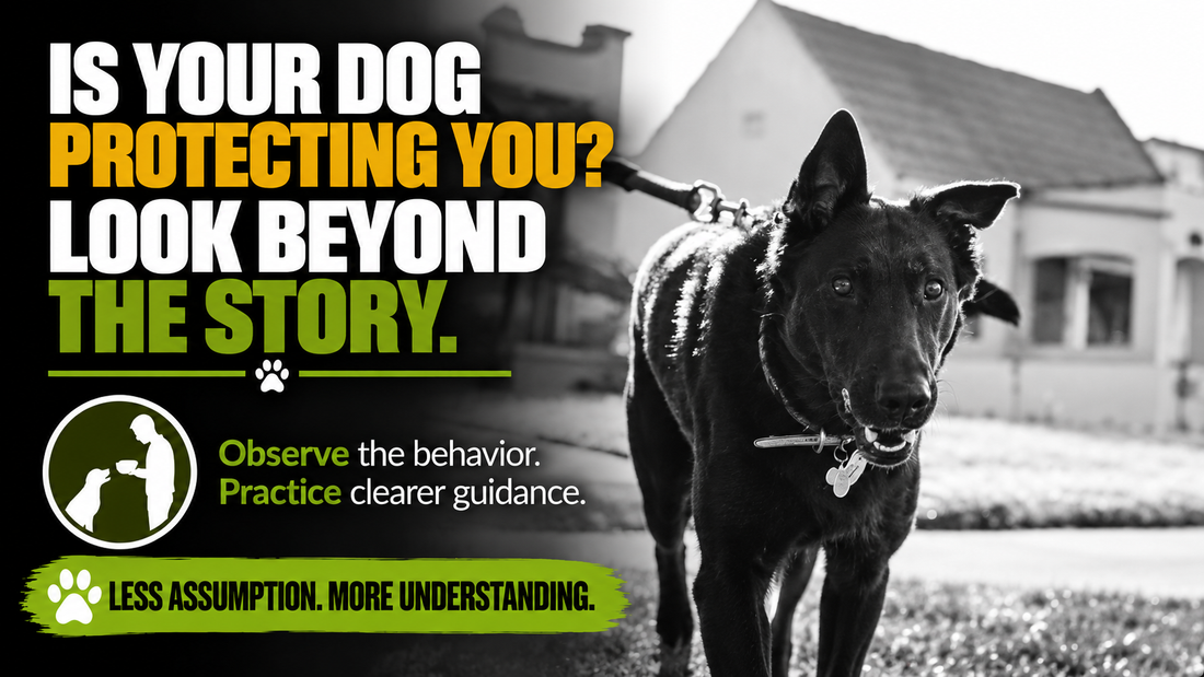 Black-and-white portrait of Shadow beneath a headline questioning protective behavior assumptions.