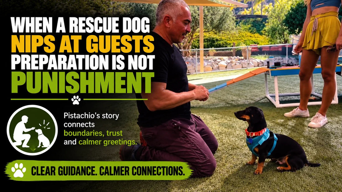 Pistachio with Cesar beneath the visitor-preparation article headline