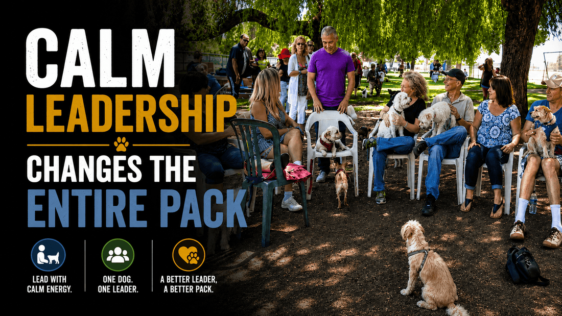 Calm Leadership Changes the Entire Pack - Better Dog Supplements