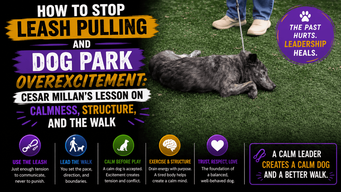 Helping a Fearful Rescue Dog Trust Again: Cesar Millan’s Lesson on Leash Guidance, Calm Energy, and Letting Go of Pity - Better Dog Supplements