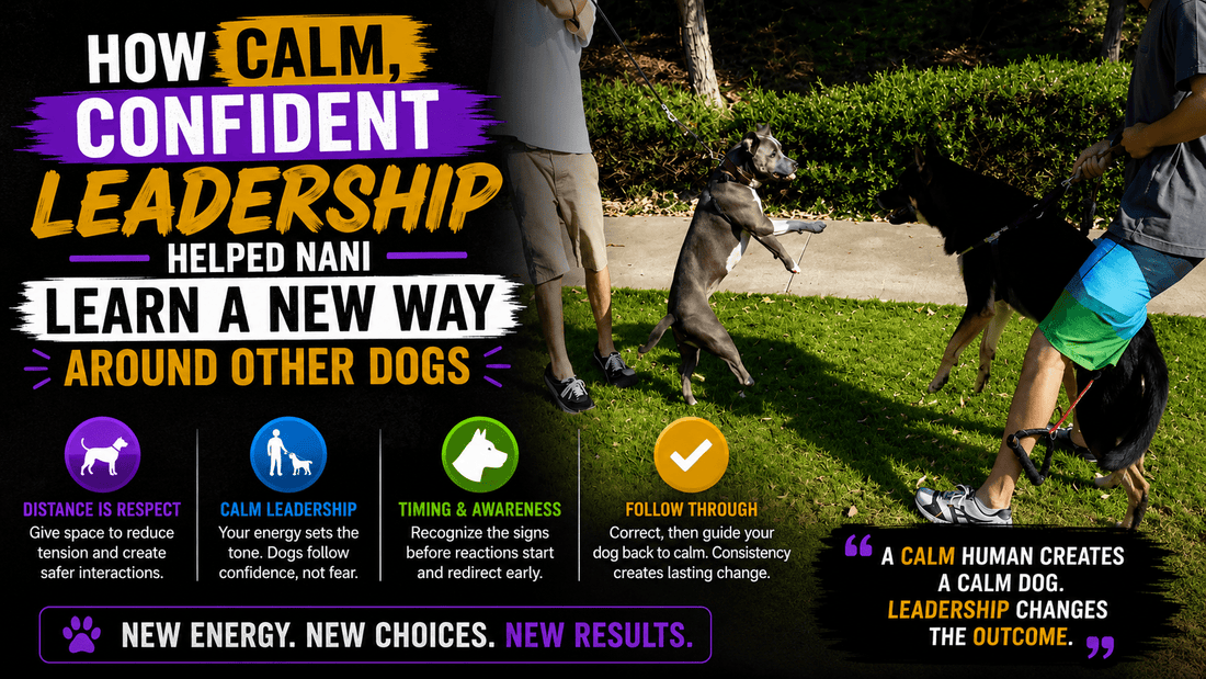 How Calm, Confident Leadership Helped Nani Learn a New Way Around Other Dogs - Better Dog Supplements