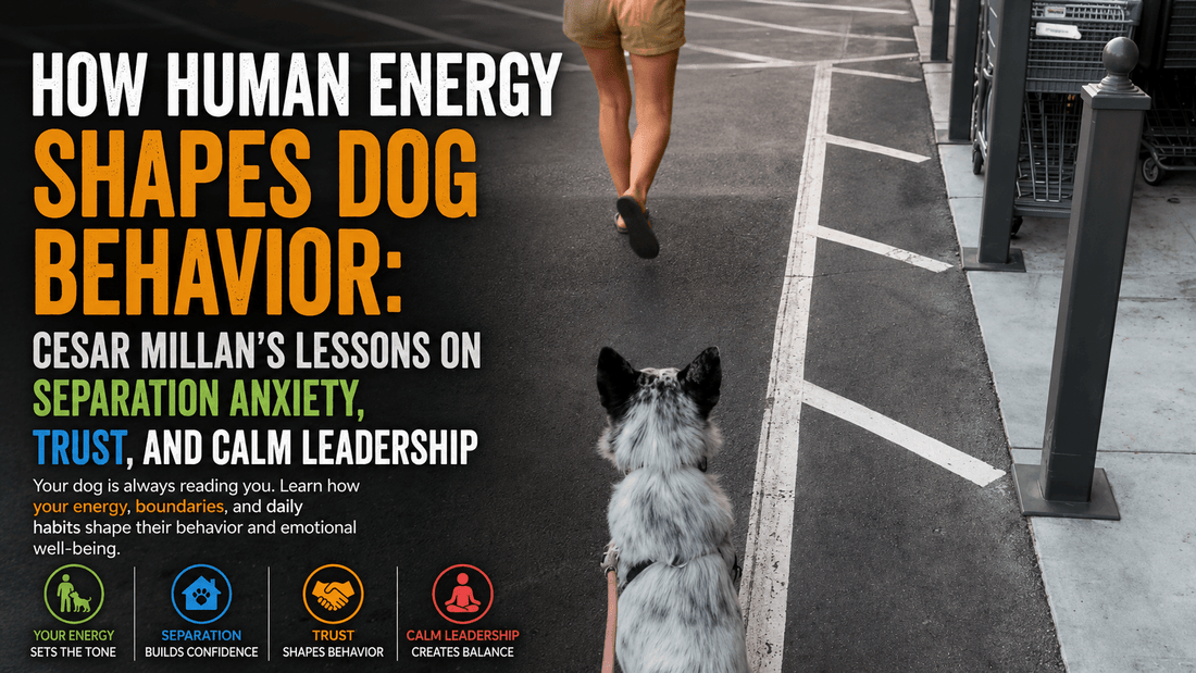 How Human Energy Shapes Dog Behavior: Cesar Millan’s Lessons on Separation Anxiety, Trust, and Calm Leadership - Better Dog Supplements