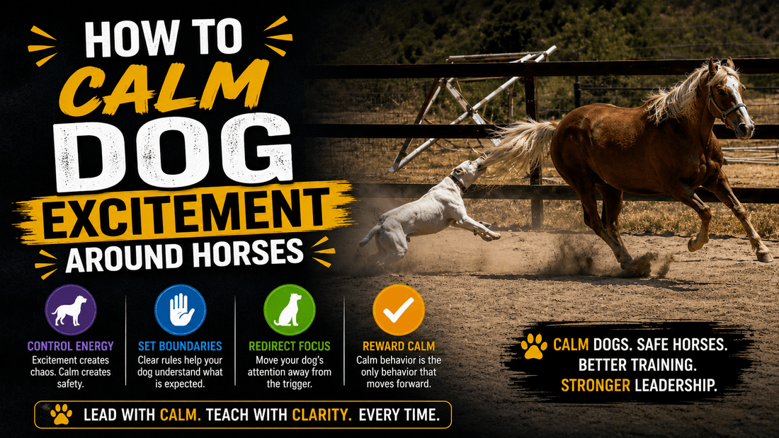 How to Calm Dog Excitement Around Horses: Cesar Millan’s Lesson on Rules, Boundaries, and Family Communication - Better Dog Supplements