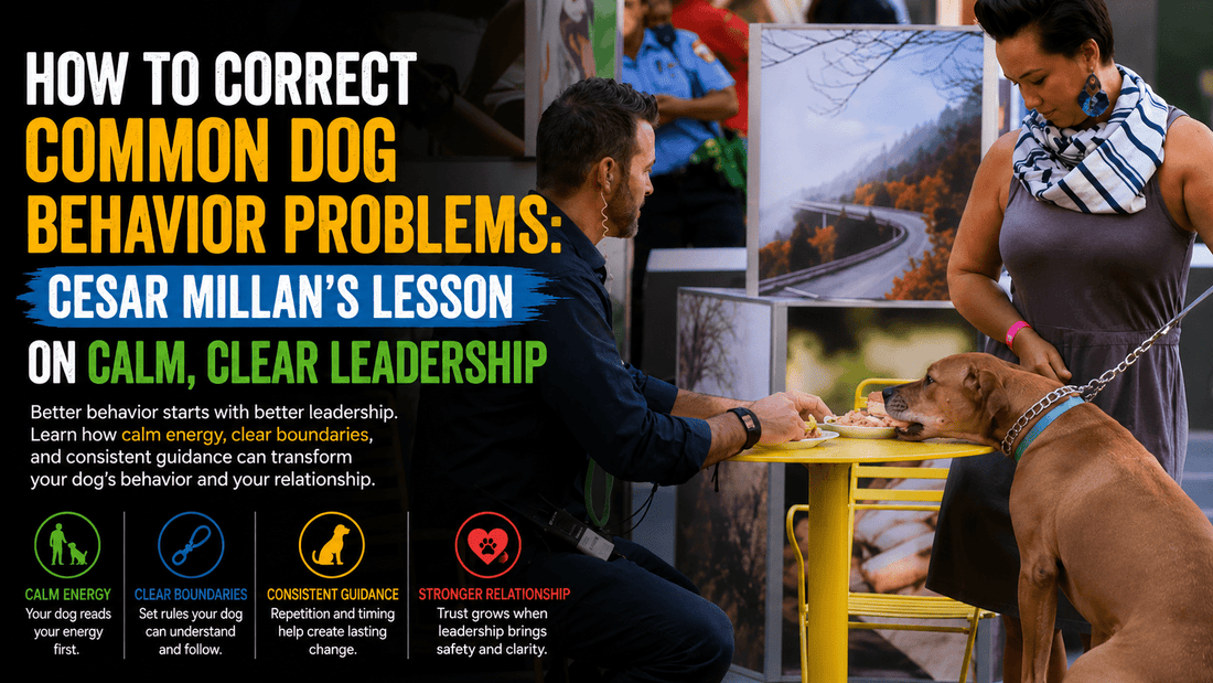 How to Correct Common Dog Behavior Problems: Cesar Millan’s Lesson on Calm, Clear Leadership - Better Dog Supplements