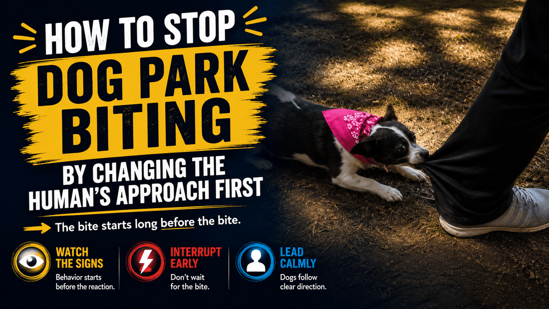 How to Stop Dog Park Biting by Changing the Human’s Approach First - Better Dog Supplements