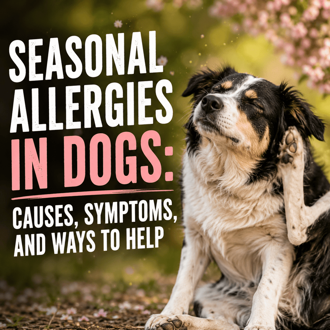 Seasonal Allergies in Dogs: Causes, Symptoms, and Ways to Help - Better Dog Supplements