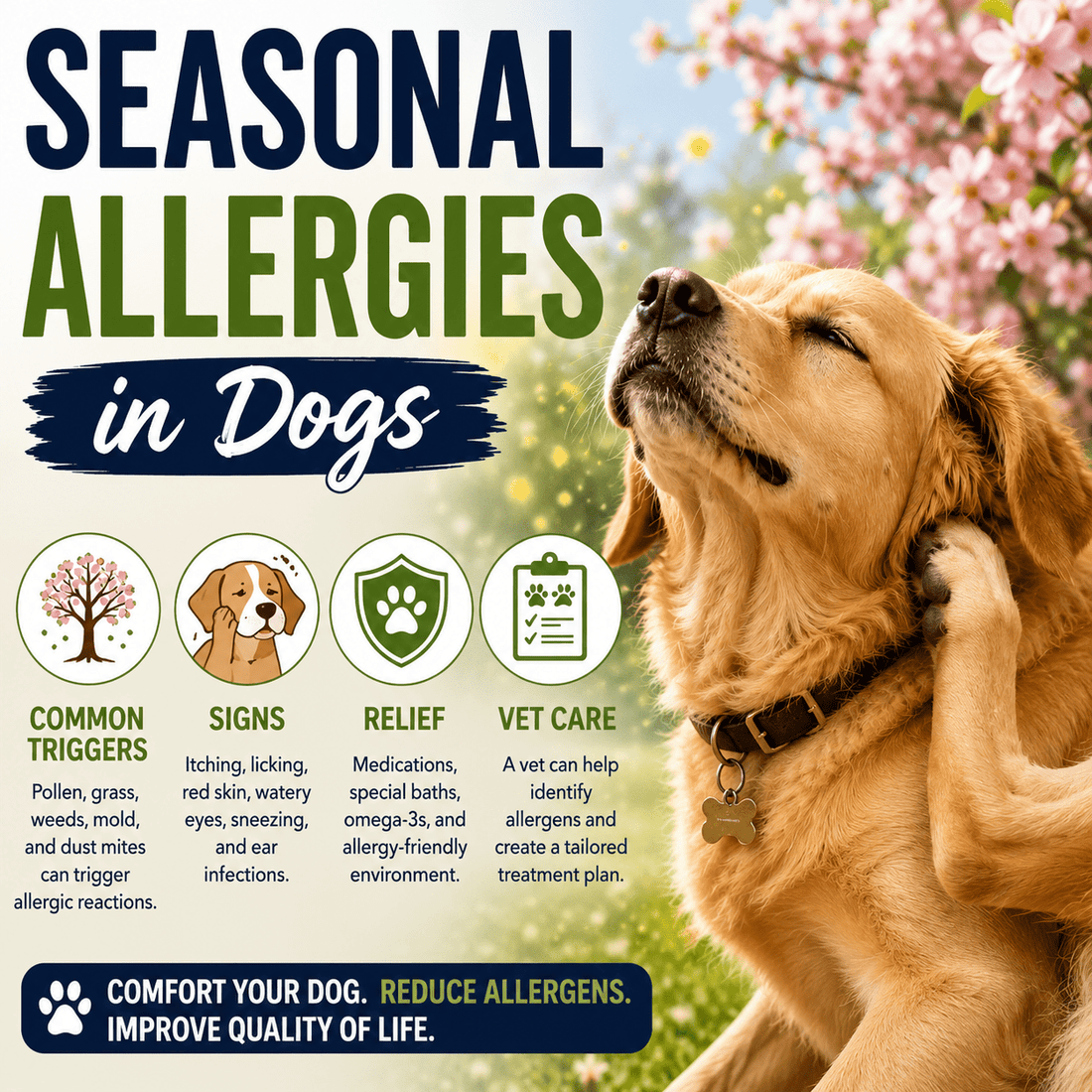 Seasonal Allergies in Dogs: What Every Dog Owner Should Know - Better Dog Supplements
