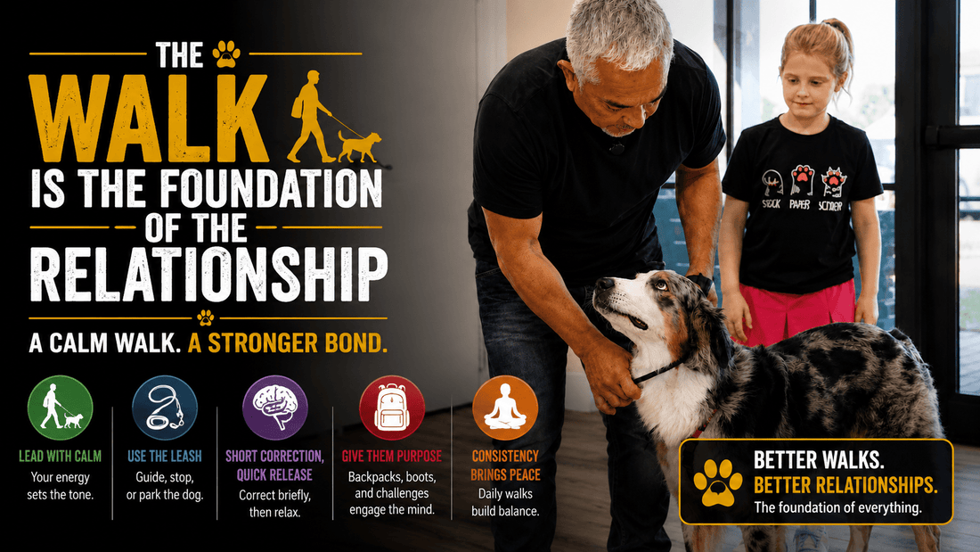 The Walk Is the Foundation of the Relationship - Better Dog Supplements