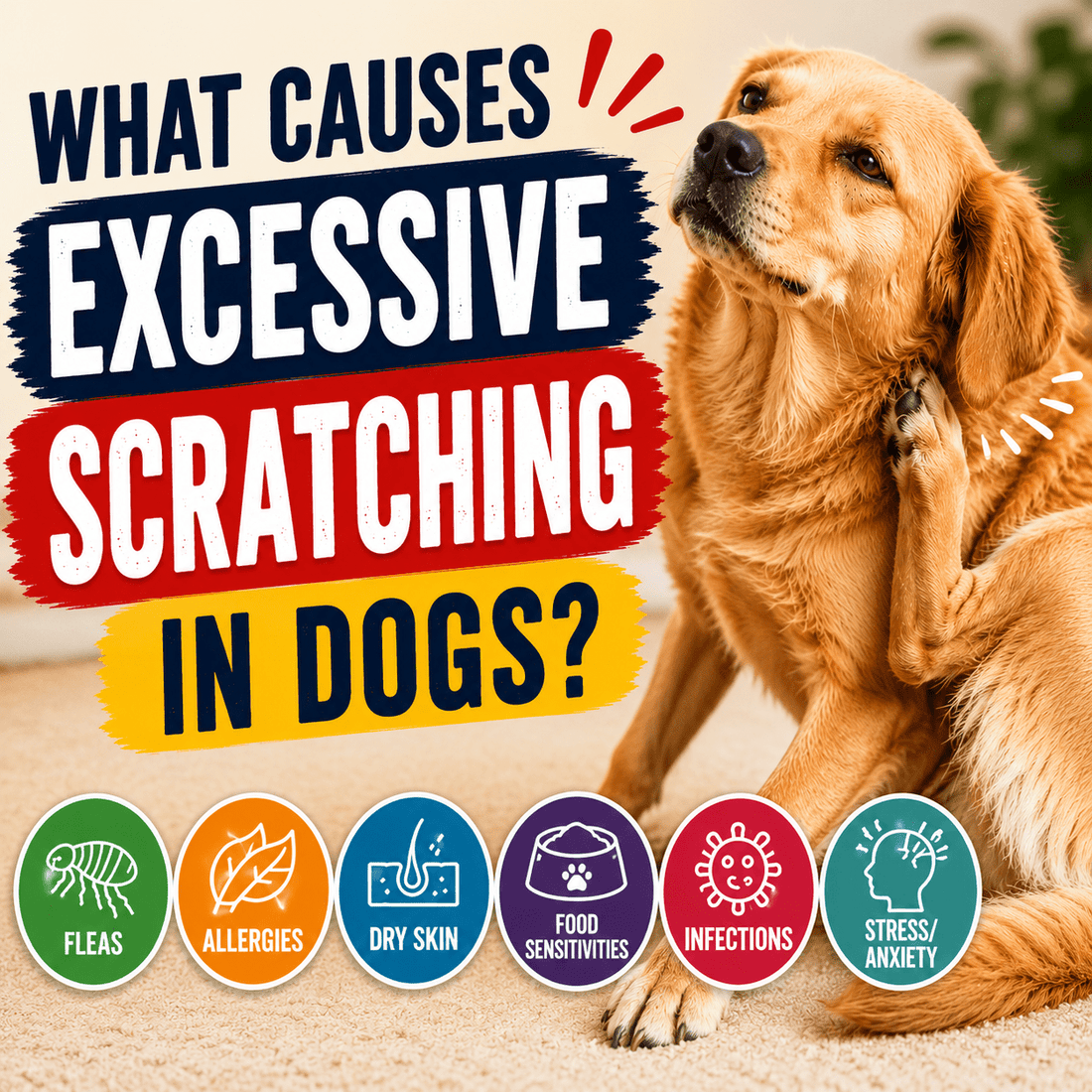 What Causes Excessive Scratching in Dogs? - Better Dog Supplements