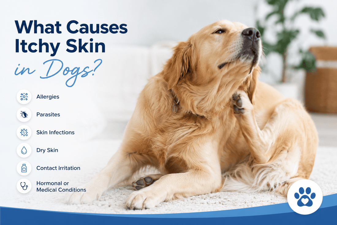 What Causes Itchy Skin in Dogs? Understanding the Real Reason Behind the Scratching - Better Dog Supplements