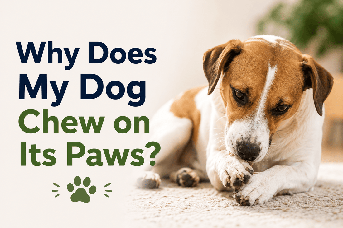 Why Does My Dog Chew on Its Paws? - Better Dog Supplements