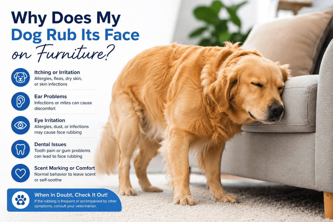 Why Does My Dog Rub Its Face on Furniture? Understanding What Your Dog Is Trying to Tell You - Better Dog Supplements