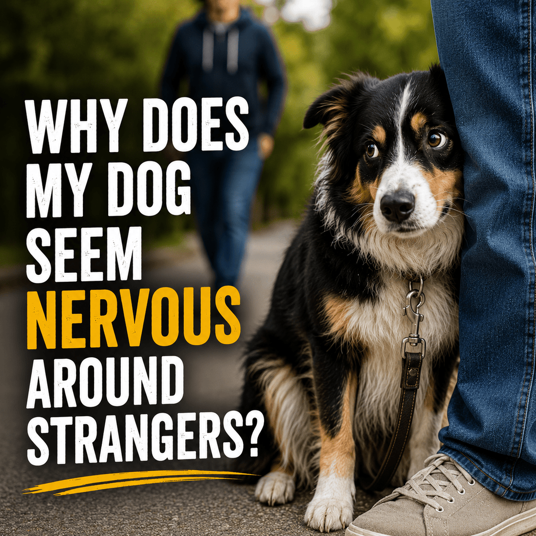 Why Does My Dog Seem Nervous Around Strangers? - Better Dog Supplements