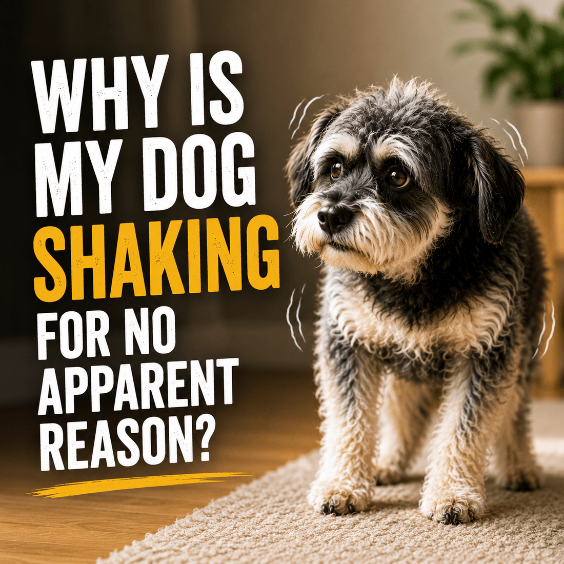 Why Is My Dog Shaking for No Apparent Reason? - Better Dog Supplements