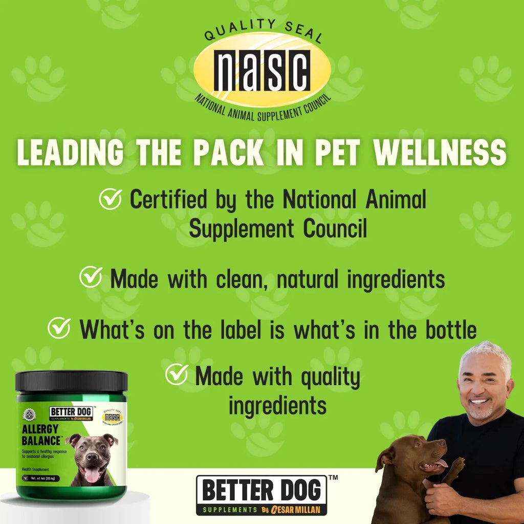 Allergy Balance - Better Dog Supplements