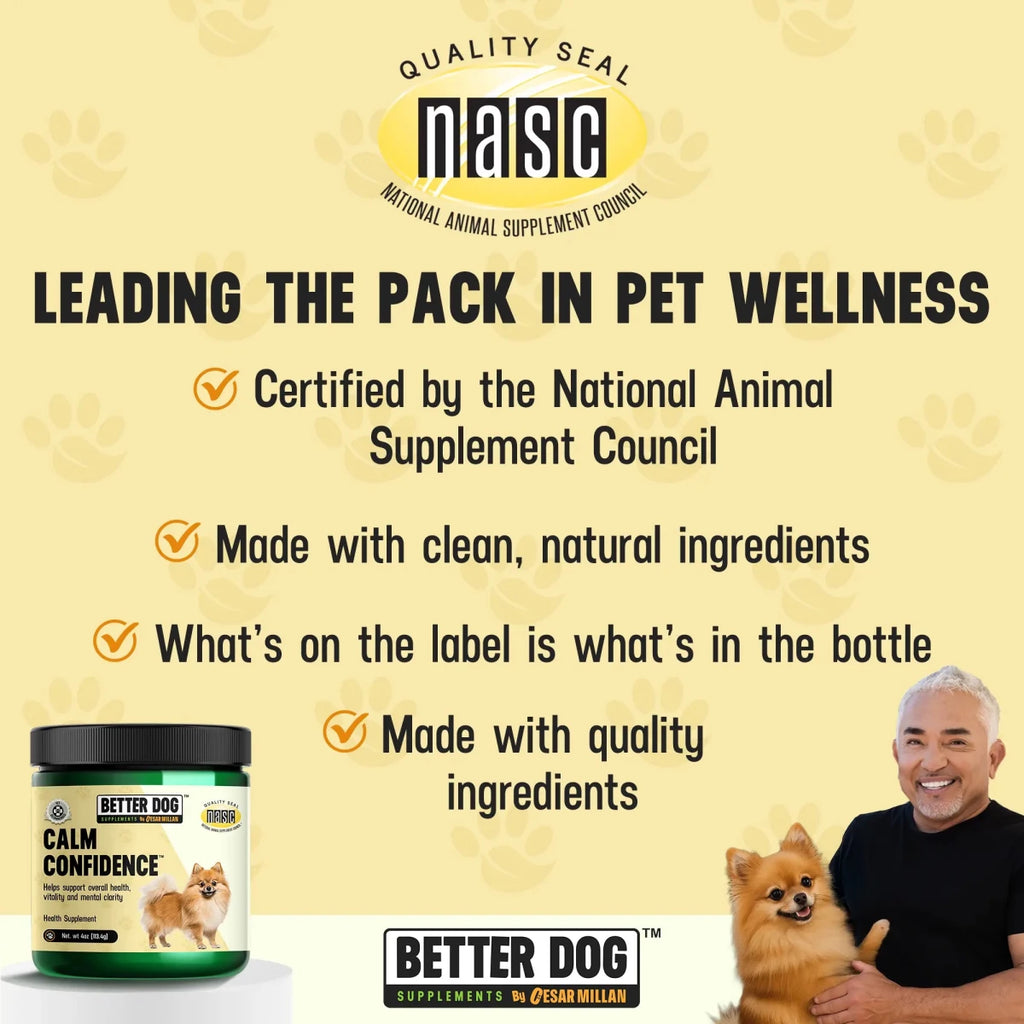 Calm Confidence - Better Dog Supplements