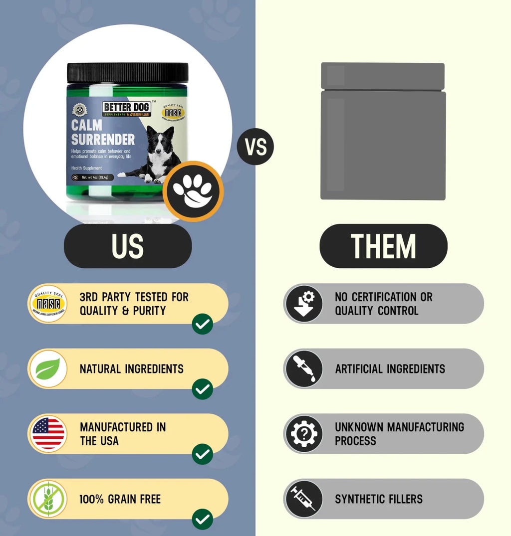 CALM SURRENDER™ - Better Dog Supplements