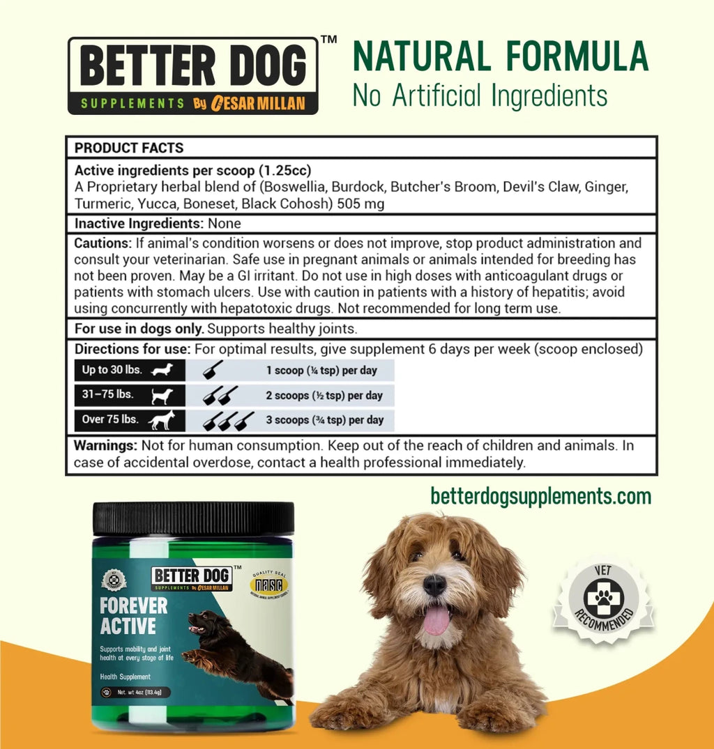 Forever Active - Better Dog Supplements