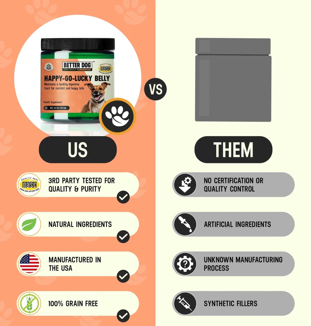 Happy - Go - Lucky Belly - Better Dog Supplements