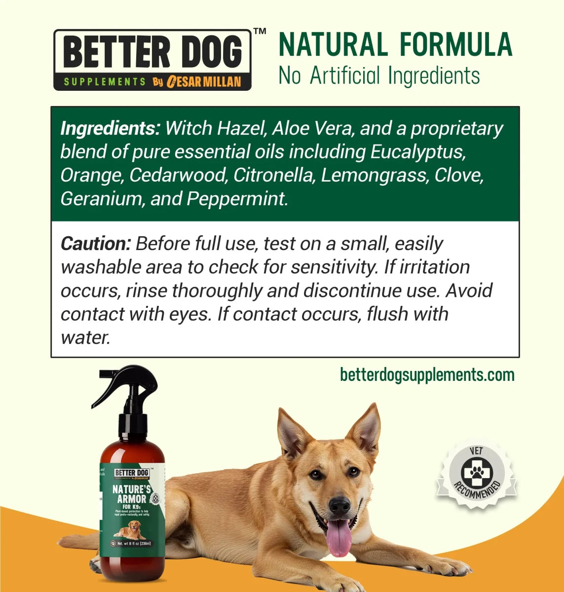 Nature's Armor for K9's - Better Dog Supplements